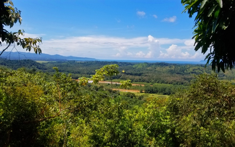 Ocean view from Finca for sale in Golfito Costa Rica