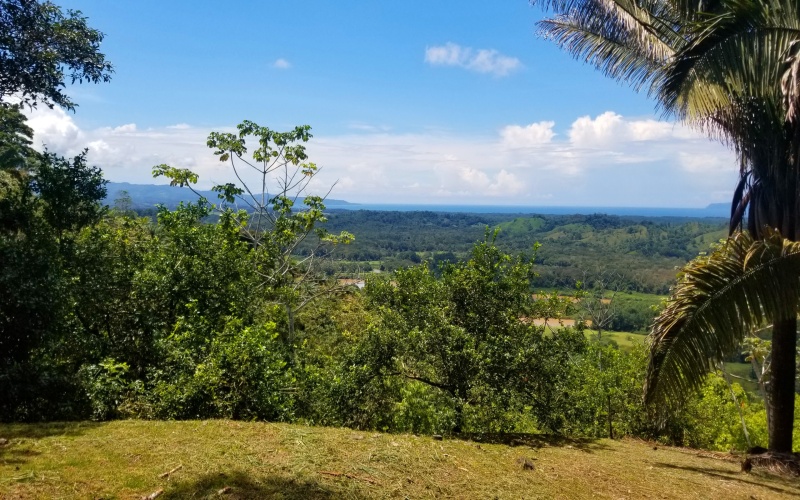 Ocean view from Finca for sale in Golfito Costa Rica