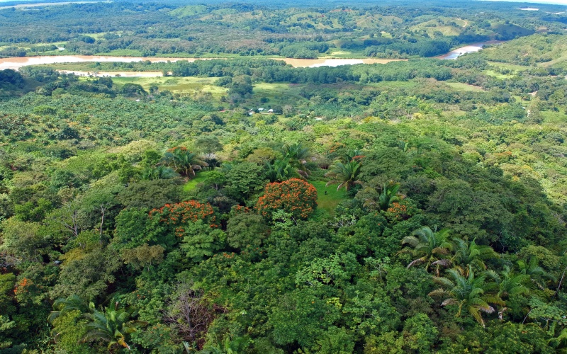 Ocean view from Finca for sale in Golfito Costa Rica