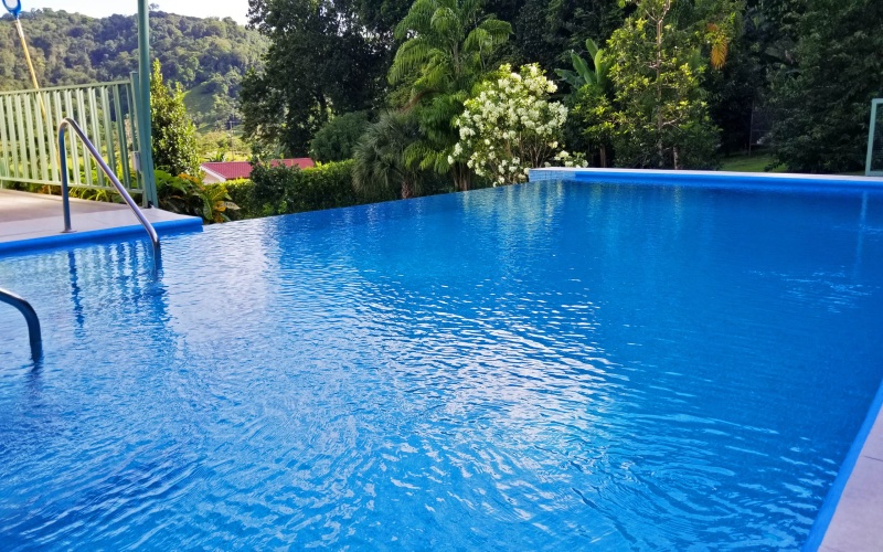 The pool at Casa Solar Golfito Costa Rica
