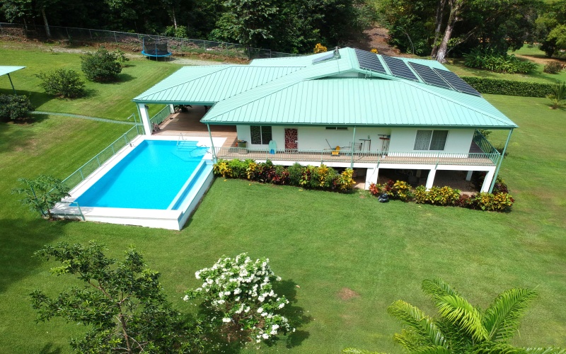 Casa Solar, 4300 sq ft of luxury on a 2.47 acre lot for sale in Golfito Costa Rica